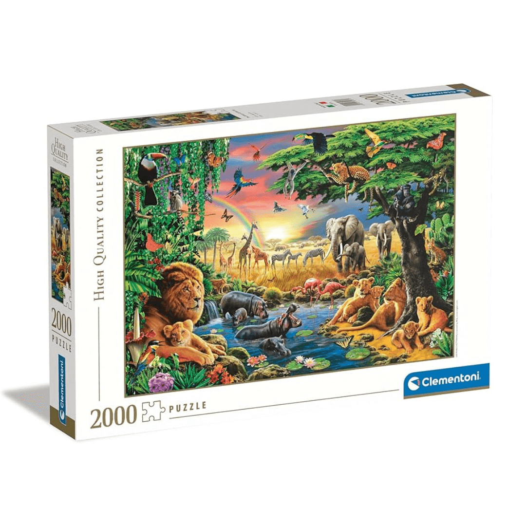 Puzzle Clementoni 2000 piezas - Africa