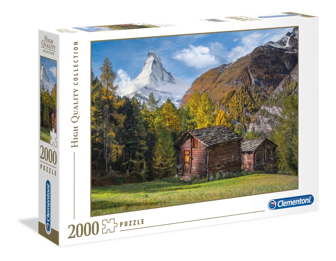 Puzzle Clementoni 2000 piezas - Fascination with Matterhorn