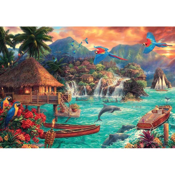 Puzzle Clementoni 2000 piezas - Island Life