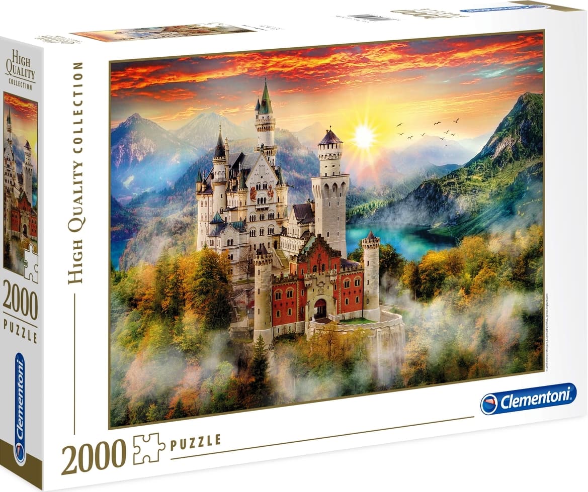 Puzzle Clementoni 2000 piezas - Neuschwanstein