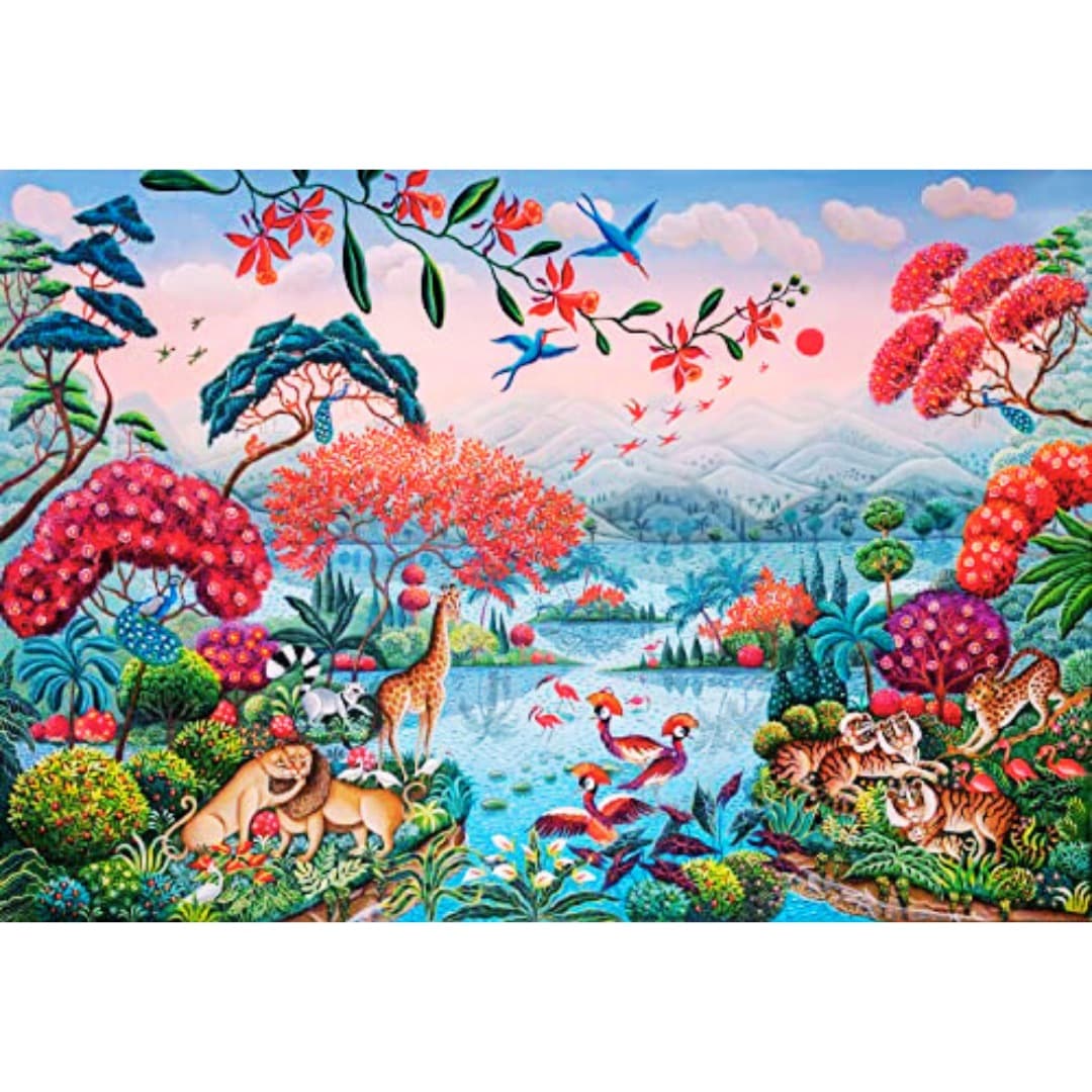 Puzzle Clementoni 2000 piezas - The Peaceful Jungle