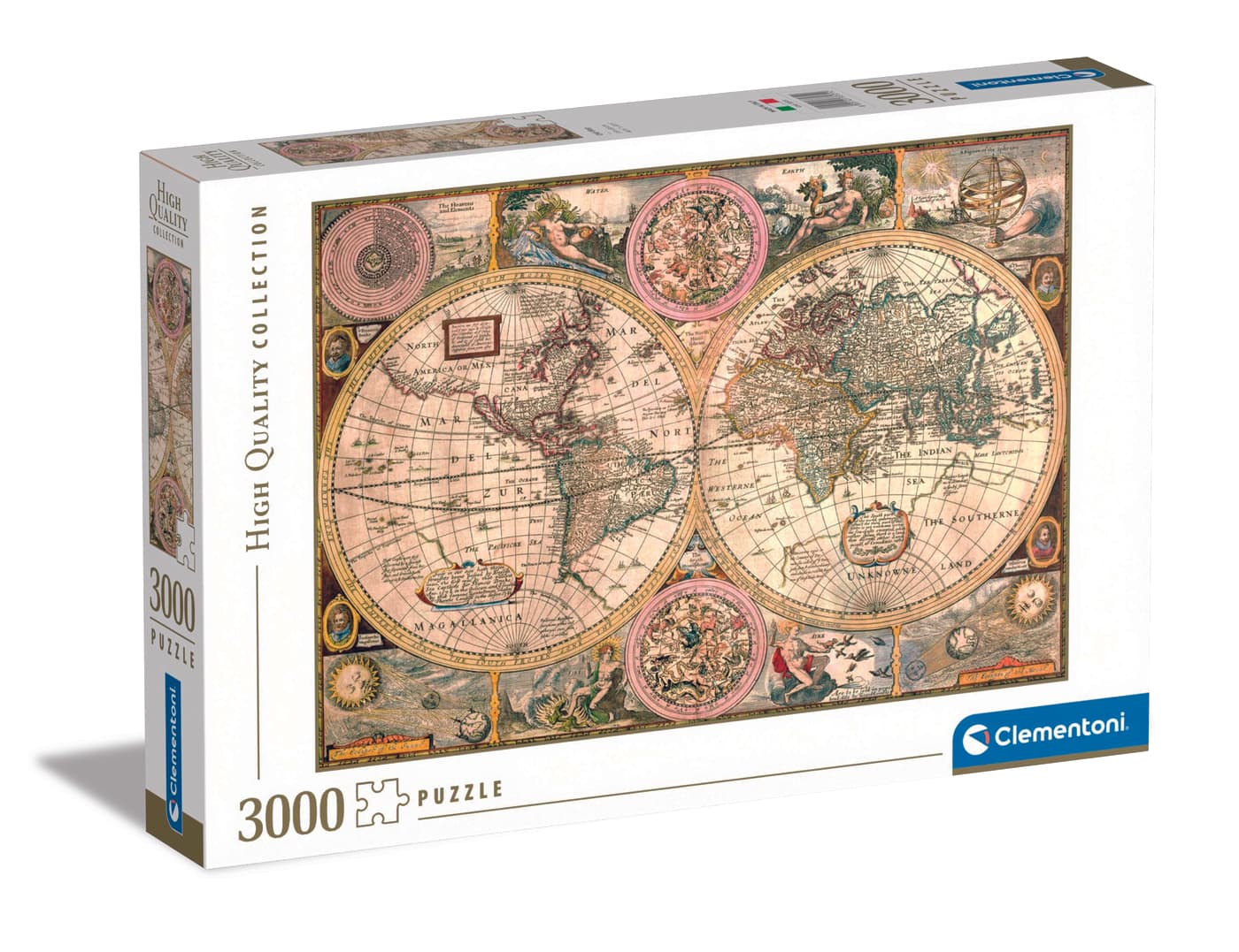 Puzzle Clementoni 3000 piezas - Old Map
