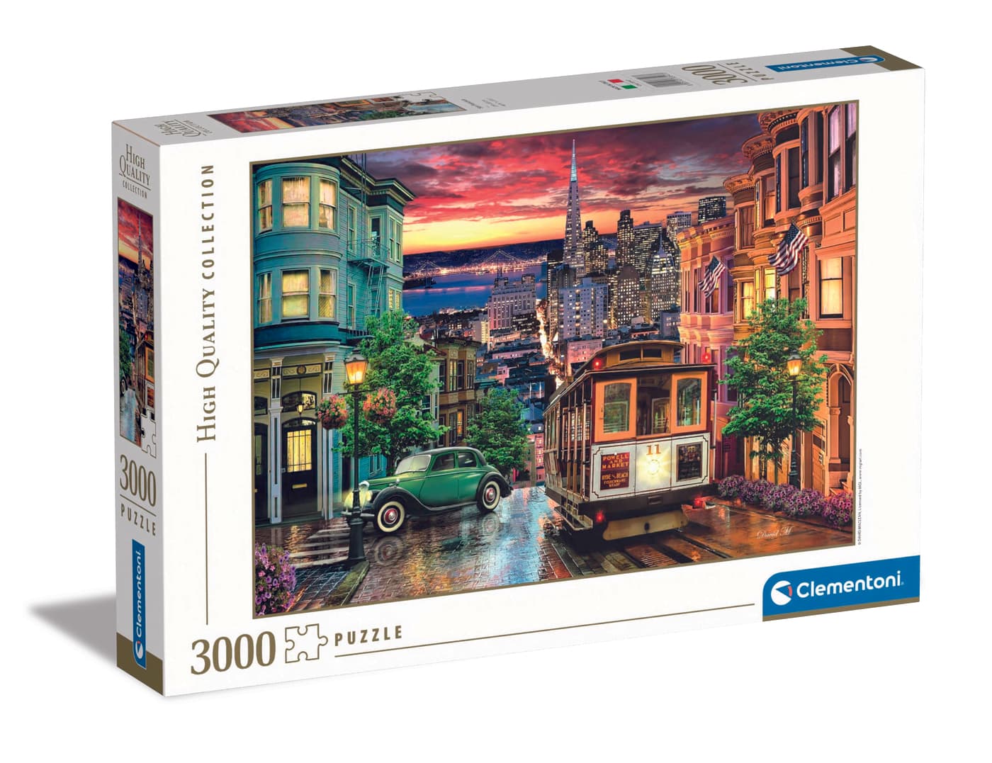 Puzzle Clementoni 3000 piezas - San Francisco