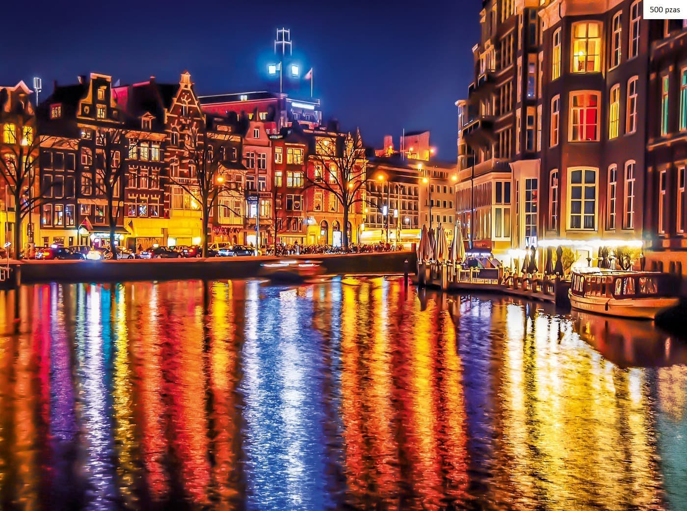 Puzzle Clementoni 500 piezas - Amsterdam