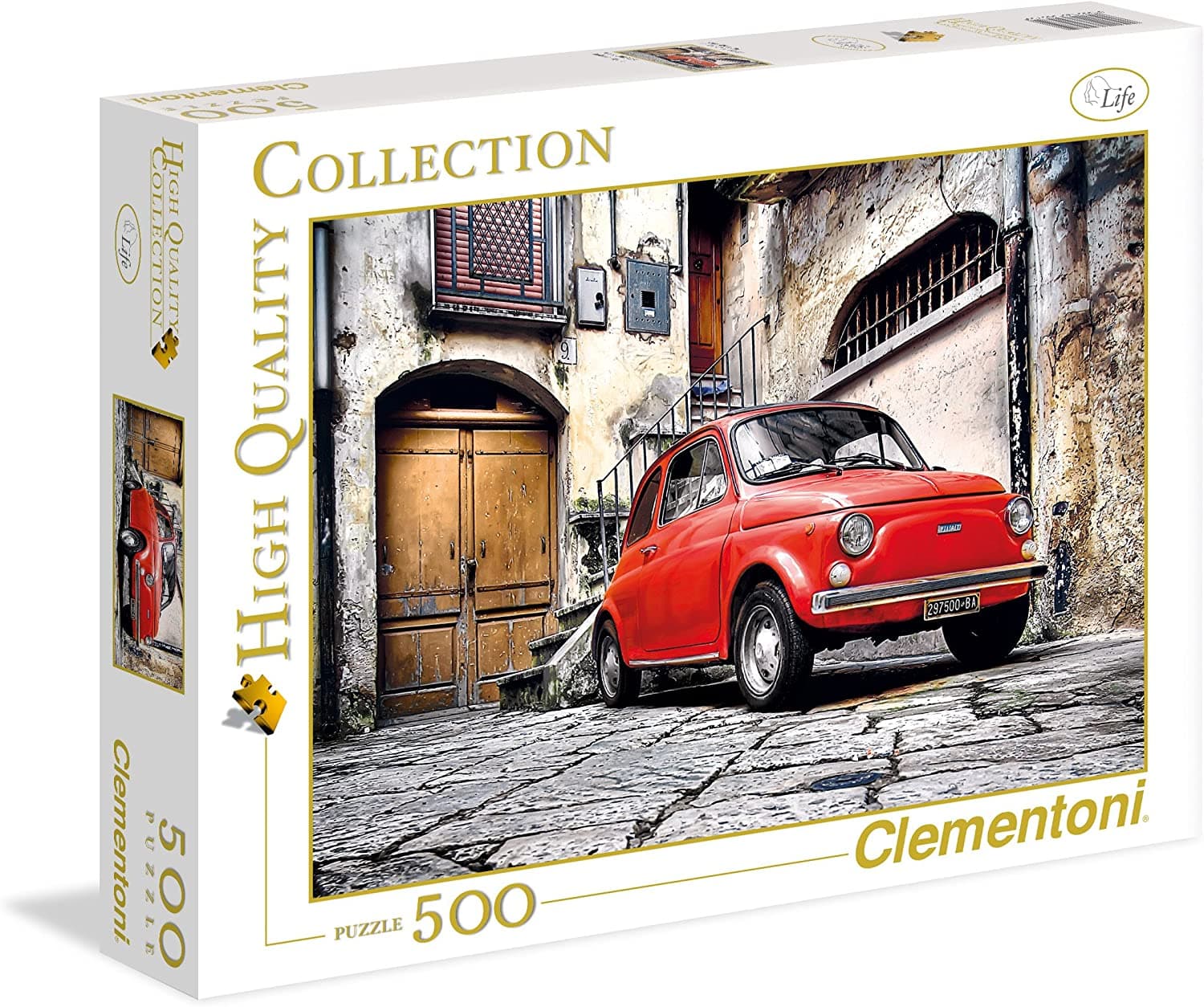 Puzzle Clementoni 500 piezas - Auto rojo