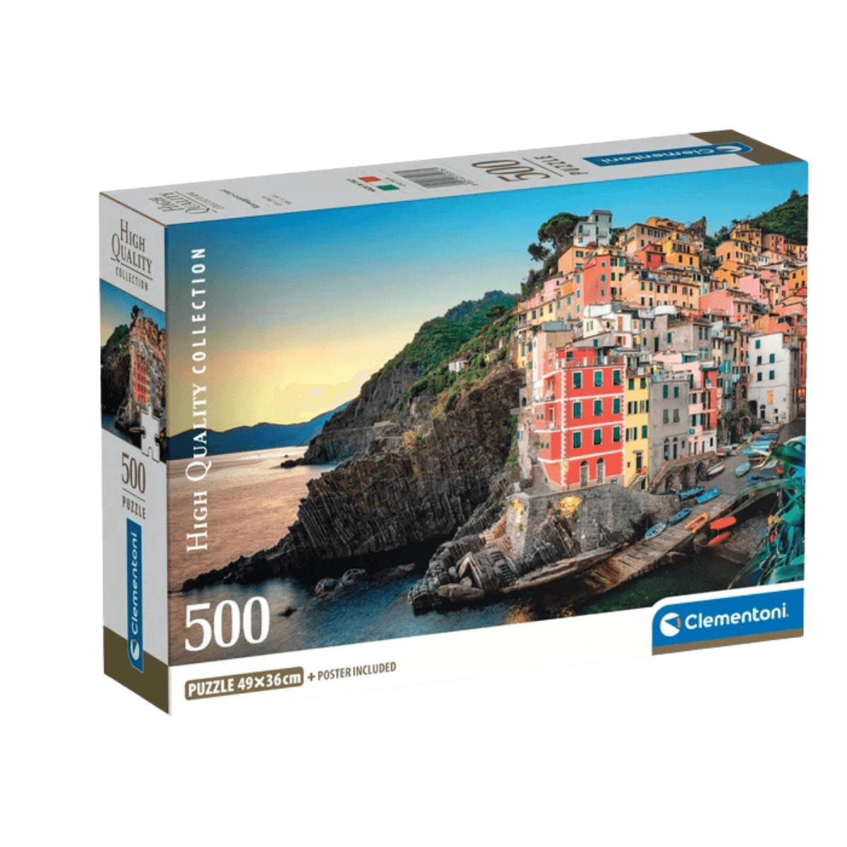 Puzzle Clementoni 500 piezas - Costa de Riomaggiore
