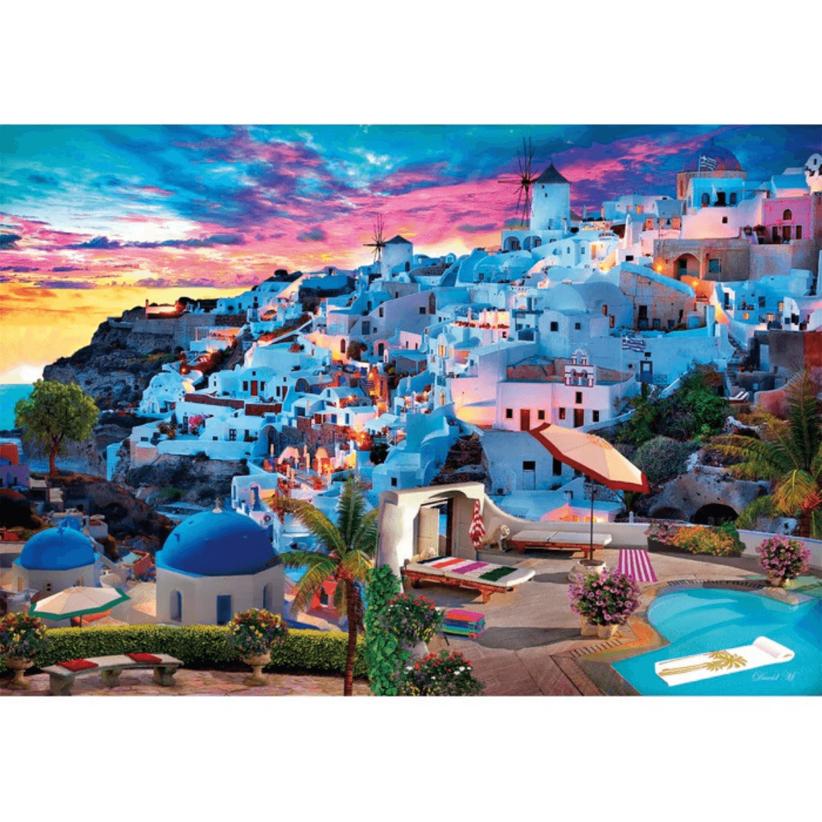 Puzzle Clementoni 500 piezas - Grecia