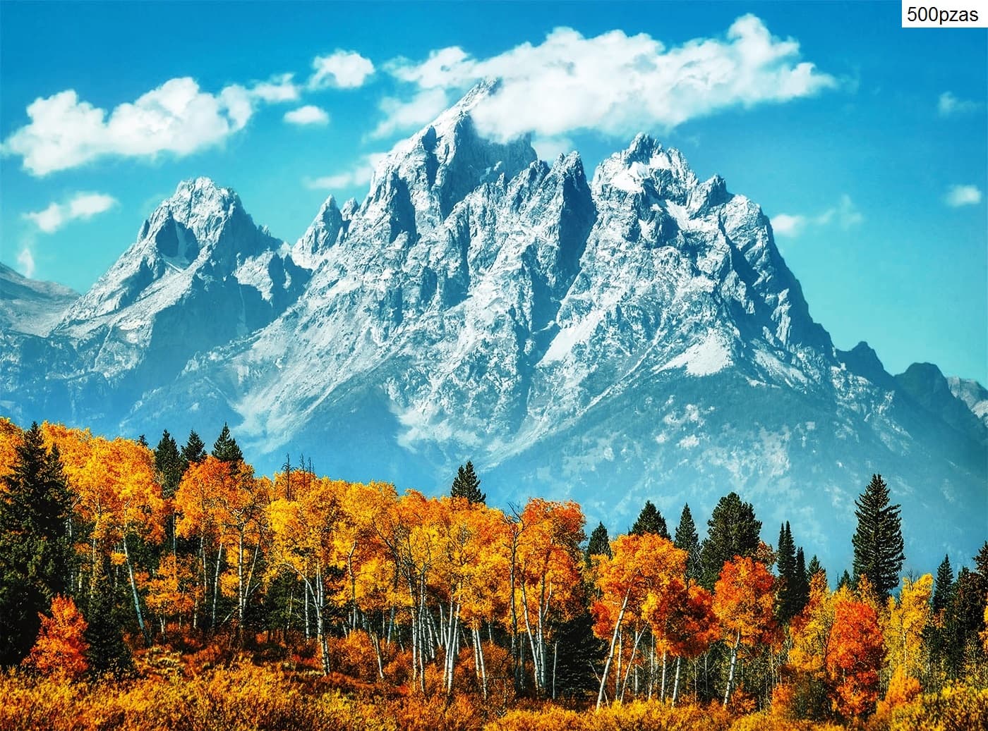 Puzzle Clementoni 500 piezas - Montaña Grand Teton