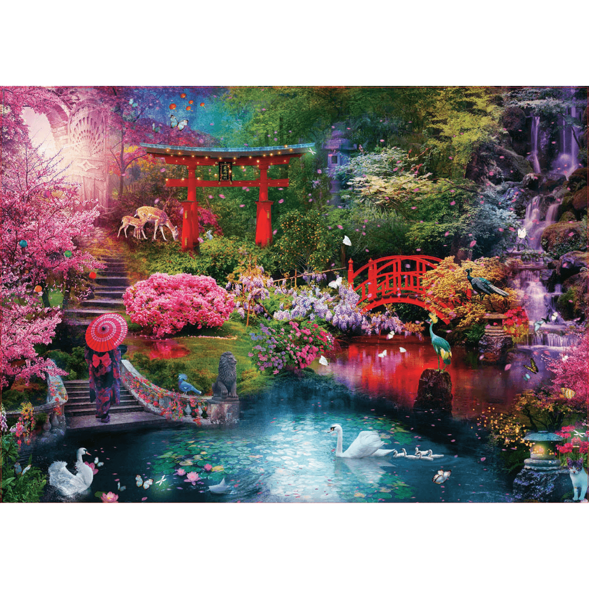 Puzzle Educa 3000 piezas - Jardin Japones