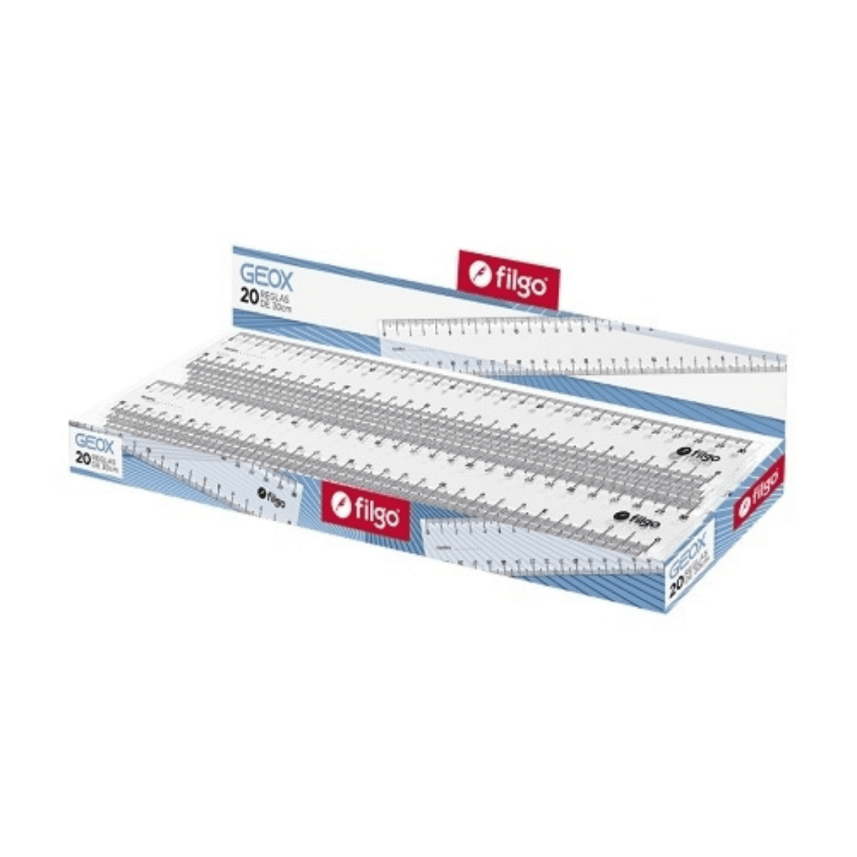 Regla Plastica 30cm - Filgo