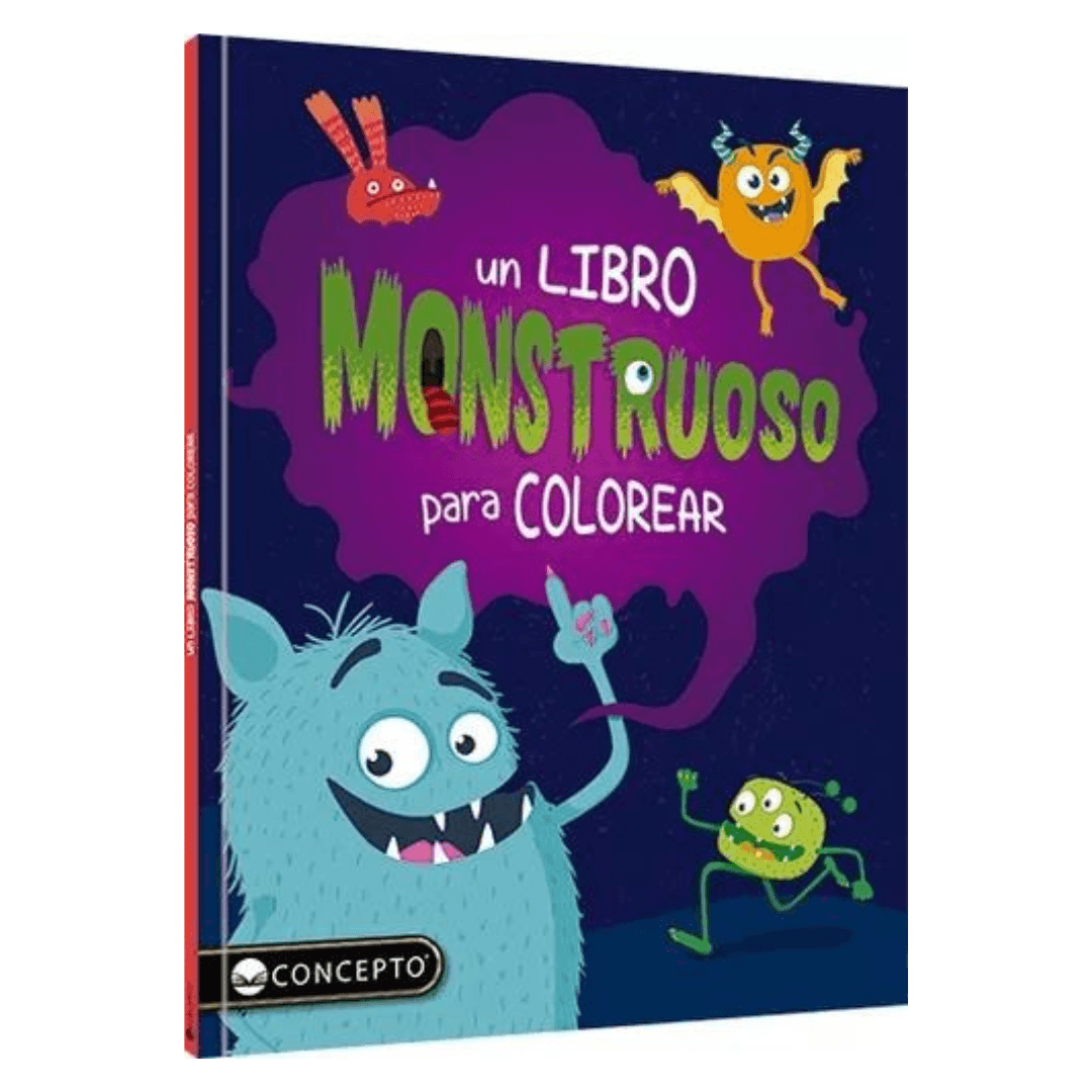 Un Libro Monstruoso para colorear